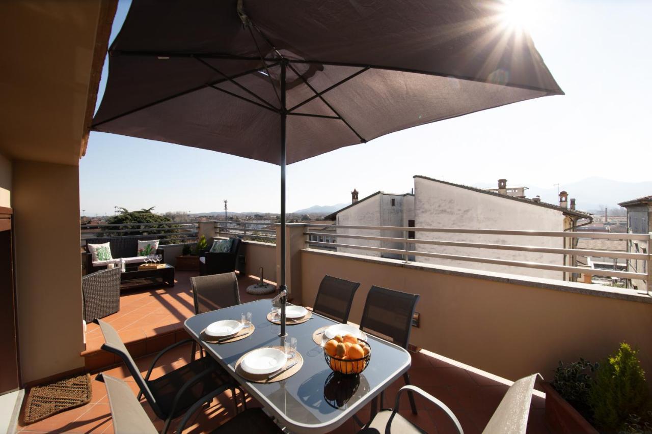Rooftop Delight With Terrace Лукка Экстерьер фото